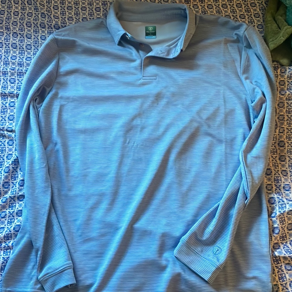 PGA tour Long sleeve Polo